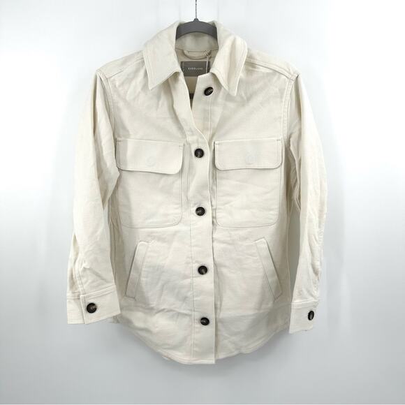 Everlane the oversized shirt jacket Size XXS - Picture 3 of 12